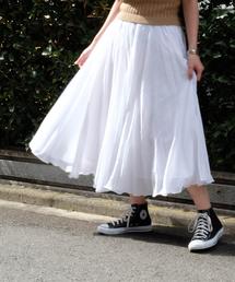 Another Edition | コットンボイルマキシスカート/AEBFC C/BOIL MAXI SK(スカート)