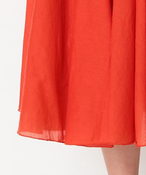 Another Edition（アナザーエディション）の「コットンボイルマキシスカート/AEBFC C/BOIL MAXI SK◆（スカート・レディース・オフホワイト/レッド/ライトブルー・FREE）」の10枚目の写真