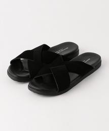 green label relaxing | BC スエード クロス サンダル◆(サンダル)