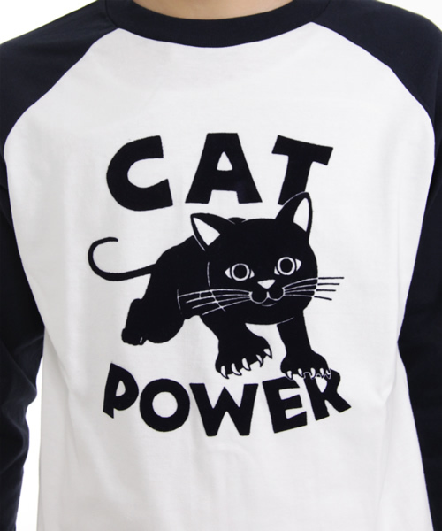 BEAMS T（ビームスティー）の「Artical / Cat Power 7（シャツ/ブラウス・メンズ・ホワイト/グレー・SMALL/MEDIUM/LARGE）」の6枚目の写真