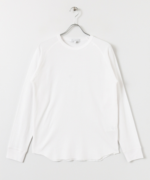 URBAN RESEARCH（アーバンリサーチ）の「UR C/NワッフルビックロングTシャツ（Tシャツ/カットソー・メンズ・ベージュ/ブラック系その他/グレー/ホワイト/ブルーグレー・SMALL/LARGE/MEDIUM）」の17枚目の写真