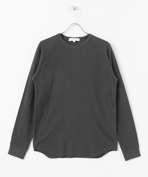 URBAN RESEARCH（アーバンリサーチ）の「UR C/NワッフルビックロングTシャツ（Tシャツ/カットソー・メンズ・ベージュ/ブラック系その他/グレー/ホワイト/ブルーグレー・SMALL/LARGE/MEDIUM）」の18枚目の写真
