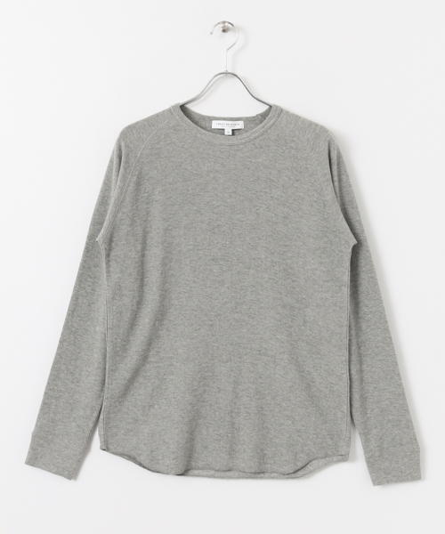 URBAN RESEARCH（アーバンリサーチ）の「UR C/NワッフルビックロングTシャツ（Tシャツ/カットソー・メンズ・ベージュ/ブラック系その他/グレー/ホワイト/ブルーグレー・SMALL/LARGE/MEDIUM）」の19枚目の写真