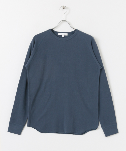 URBAN RESEARCH（アーバンリサーチ）の「UR C/NワッフルビックロングTシャツ（Tシャツ/カットソー・メンズ・ベージュ/ブラック系その他/グレー/ホワイト/ブルーグレー・SMALL/LARGE/MEDIUM）」の8枚目の写真
