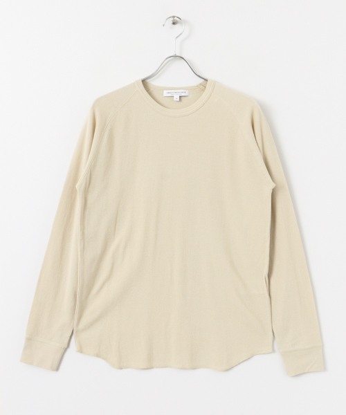 URBAN RESEARCH（アーバンリサーチ）の「UR C/NワッフルビックロングTシャツ（Tシャツ/カットソー・メンズ・ベージュ/ブラック系その他/グレー/ホワイト/ブルーグレー・SMALL/LARGE/MEDIUM）」の9枚目の写真