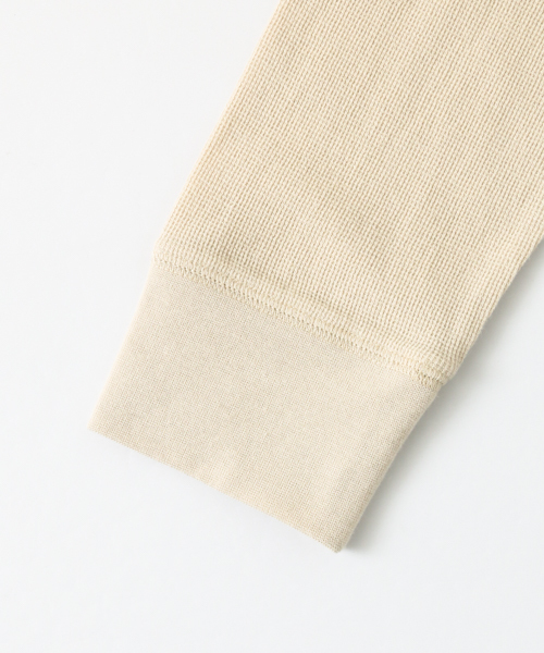 URBAN RESEARCH（アーバンリサーチ）の「UR C/NワッフルビックロングTシャツ（Tシャツ/カットソー・メンズ・ベージュ/ブラック系その他/グレー/ホワイト/ブルーグレー・SMALL/LARGE/MEDIUM）」の12枚目の写真