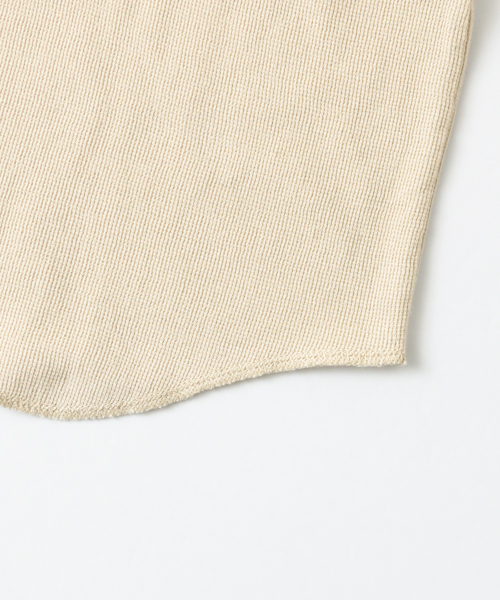 URBAN RESEARCH（アーバンリサーチ）の「UR C/NワッフルビックロングTシャツ（Tシャツ/カットソー・メンズ・ベージュ/ブラック系その他/グレー/ホワイト/ブルーグレー・SMALL/LARGE/MEDIUM）」の13枚目の写真