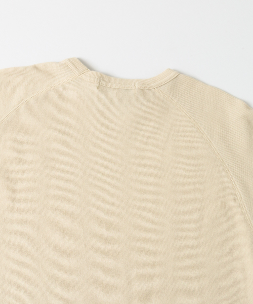 URBAN RESEARCH（アーバンリサーチ）の「UR C/NワッフルビックロングTシャツ（Tシャツ/カットソー・メンズ・ベージュ/ブラック系その他/グレー/ホワイト/ブルーグレー・SMALL/LARGE/MEDIUM）」の7枚目の写真