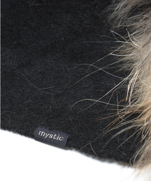 mystic（ミスティック）の「ラクーンファーストール（ストール/ショール・レディース・キャメル/グレー/チャコールグレー/ホワイト/ブラック・FREE）」の6枚目の写真