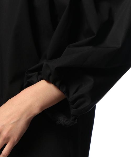 ASTRAET(アストラット)の「ASTRAET(アストラット)オフショルダー ブラウス(シャツ/ブラウス・レディース・ホワイト/ブラック・FREE)」の3枚目の写真