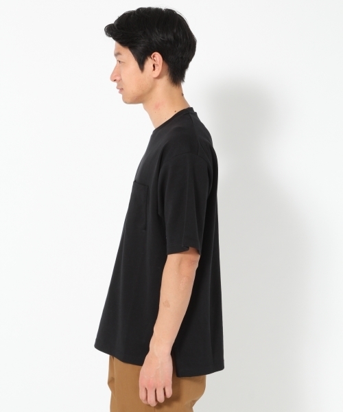 GLOBAL WORK（グローバルワーク）の「スーピマＷフェイスＢＩＧＴ/739326（Tシャツ/カットソー・メンズ・ホワイト/ネイビー/ダークブラウン/ブラック・X-LARGE/LARGE/MEDIUM/SMALL）」の6枚目の写真