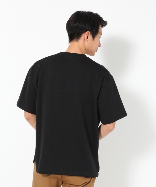 GLOBAL WORK（グローバルワーク）の「スーピマＷフェイスＢＩＧＴ/739326（Tシャツ/カットソー・メンズ・ホワイト/ネイビー/ダークブラウン/ブラック・X-LARGE/LARGE/MEDIUM/SMALL）」の7枚目の写真