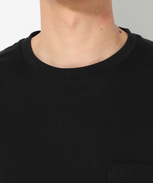 GLOBAL WORK（グローバルワーク）の「スーピマＷフェイスＢＩＧＴ/739326（Tシャツ/カットソー・メンズ・ホワイト/ネイビー/ダークブラウン/ブラック・X-LARGE/LARGE/MEDIUM/SMALL）」の8枚目の写真