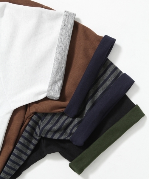 GLOBAL WORK（グローバルワーク）の「スーピマＷフェイスＢＩＧＴ/739326（Tシャツ/カットソー・メンズ・ホワイト/ネイビー/ダークブラウン/ブラック・X-LARGE/LARGE/MEDIUM/SMALL）」の15枚目の写真