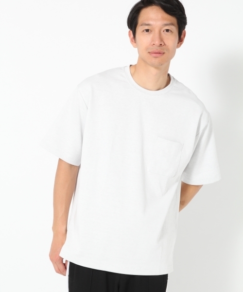 GLOBAL WORK（グローバルワーク）の「スーピマＷフェイスＢＩＧＴ/739326（Tシャツ/カットソー・メンズ・ホワイト/ネイビー/ダークブラウン/ブラック・X-LARGE/LARGE/MEDIUM/SMALL）」の17枚目の写真