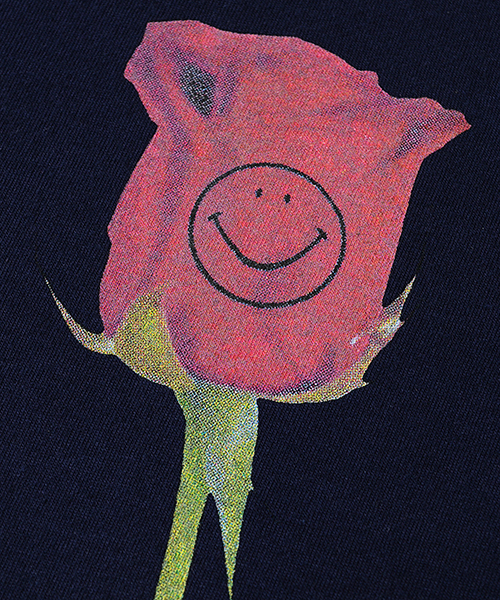 Candy Stripper（キャンディストリッパー）の「FUNNY ROSE TEE（Tシャツ/カットソー・レディース・オフホワイト/チャコール/ネイビー/イエロー・2/3）」の22枚目の写真