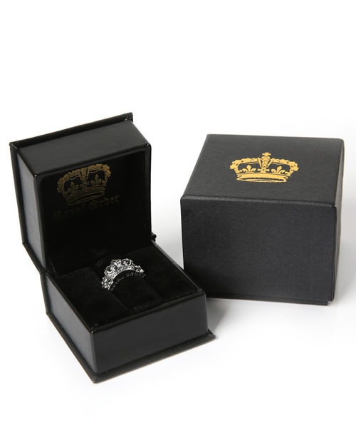 ROYAL ORDER（ロイヤルオーダー）の「SMALL DEMI CROWN RING（リング