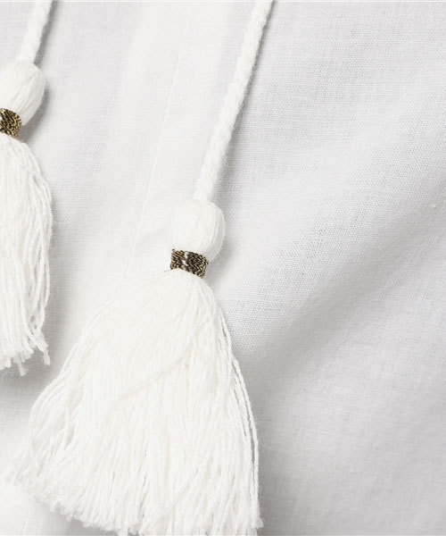 MOUSSY（マウジー）の「LACE SLEEVE BLOUSE（Tシャツ/カットソー・レディース・ホワイト/ブラック/オレンジ系その他・FREE）」の11枚目の写真