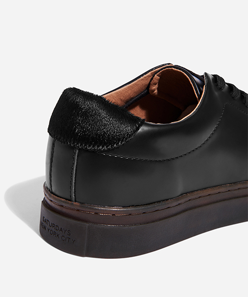 Saturdays NYC(サタデーズ ニューヨークシティ )の「Derek Abrasivato Sneaker(スニーカー・メンズ・オフホワイト/ブラック・25.0cm/28.0cm/27.0cm/26.0cm/29.0cm)」の6枚目の写真
