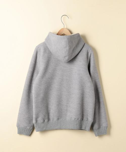 coen（コーエン）の「裏ボアジップパーカー（パーカー・レディース・グレー/ブラウン/ネイビー・MEDIUM/LARGE）」の19枚目の写真