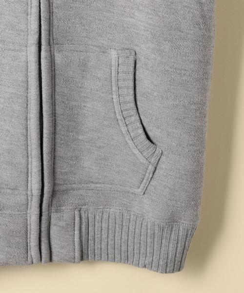 coen（コーエン）の「裏ボアジップパーカー（パーカー・レディース・グレー/ブラウン/ネイビー・MEDIUM/LARGE）」の22枚目の写真