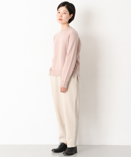 美品 かぐれ kagure ウール カシミヤ スリット ニットプルオーバー かぐれ（カグレ）の「スリットニットプルオーバー（ニット/セーター