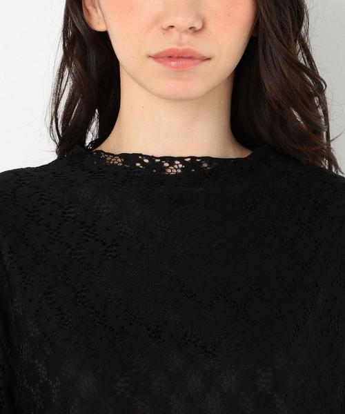 Another Edition（アナザーエディション）の「フラワーレースマトンスリーブブラウス（シャツ/ブラウス・レディース・オフホワイト/ブラック・FREE）」の10枚目の写真