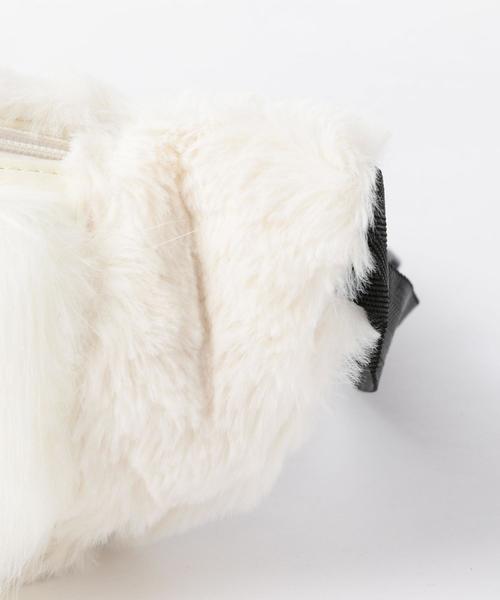 Casselini（キャセリーニ）の「CASSELINI フェイクファーウェストバック＜キャセリーニ＞（ショルダーバッグ・レディース・オフホワイト・FREE）」の8枚目の写真
