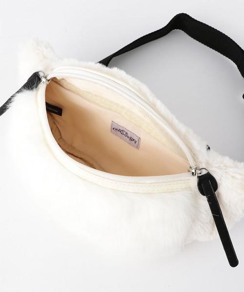 Casselini（キャセリーニ）の「CASSELINI フェイクファーウェストバック＜キャセリーニ＞（ショルダーバッグ・レディース・オフホワイト・FREE）」の10枚目の写真