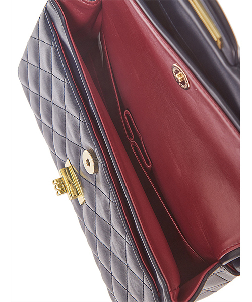 Edit Sheen(エディットシーン)の「キルティングチェーンショルダーバッグ(ショルダーバッグ・レディース・ブラック/ネイビー/グレー/ボルドー・FREE)」の9枚目の写真