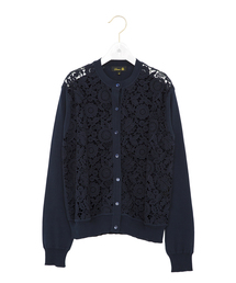 Drawer（ドゥロワー）の「Drawer レース カーディガン