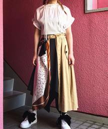 CRY. | Annie Hall Skirt トレンチデザインレイヤードスカート(スカート)