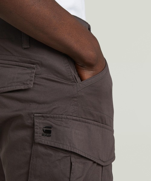 G-STAR(ジースター)の「ROVIC ZIP 3D STRAIGHT TAPERED PANT/立体裁断レギュラーテーパードカーゴパンツ(カーゴパンツ・メンズ・ダークオリーブ/ダークブラウン/ブラック系その他/カーキブラウン/グレー/ライトベージュ/ブラック・28/32/29/32/30/32/31/32/32/32/33/32/34/32/27/32/36/32/36/30/29/30/32/30/28/30/30/30/34/30/27/30/33/30/31/30)」の16枚目の写真