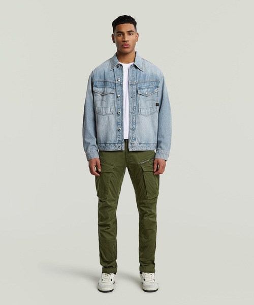 ROVIC ZIP 3D STRAIGHT TAPERED PANT/立体裁断レギュラー