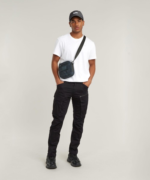 G-STAR（ジースター）の「ROVIC ZIP 3D STRAIGHT TAPERED PANT/立体裁断レギュラーテーパードカーゴパンツ（カーゴパンツ・メンズ・ダークオリーブ/ダークブラウン/ブラック系その他/カーキブラウン/グレー/ライトベージュ/ブラック・28/32/29/32/30/32/31/32/32/32/33/32/34/32/27/32/36/32/36/30/29/30/32/30/28/30/30/30/34/30/27/30/33/30/31/30）」の22枚目の写真