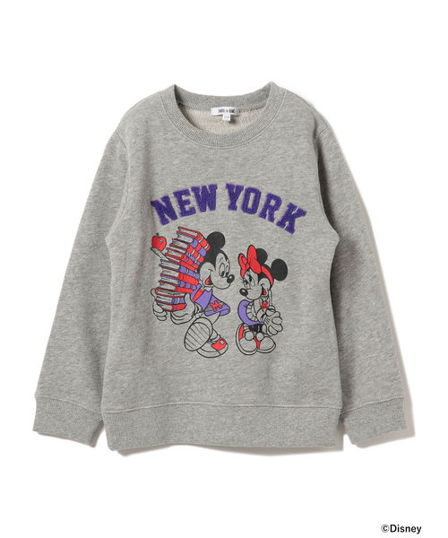 B:MING by BEAMS（ビーミングバイビームス）の「ビーミング by ビームス / Disney サガラ裏毛 プルオーバー（スウェット・キッズ・ライトグレー/オフホワイト/ネイビー・90/100/150/110/120/80/130/140）」の13枚目の写真