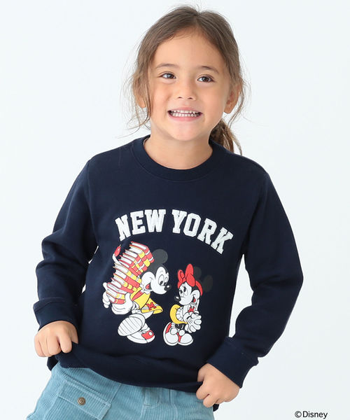 B:MING by BEAMS（ビーミングバイビームス）の「ビーミング by ビームス / Disney サガラ裏毛 プルオーバー（スウェット・キッズ・ライトグレー/オフホワイト/ネイビー・90/100/150/110/120/80/130/140）」の12枚目の写真