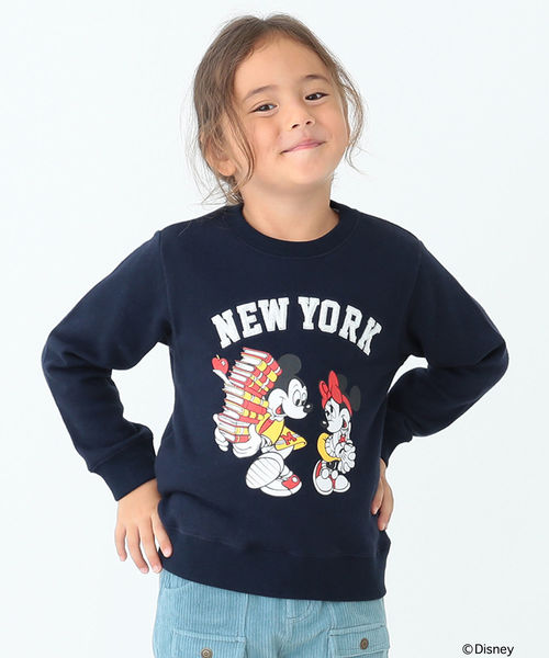 B:MING by BEAMS（ビーミングバイビームス）の「ビーミング by ビームス / Disney サガラ裏毛 プルオーバー（スウェット・キッズ・ライトグレー/オフホワイト/ネイビー・90/100/150/110/120/80/130/140）」の11枚目の写真