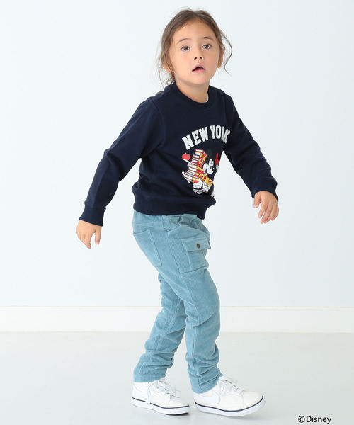 B:MING by BEAMS（ビーミングバイビームス）の「ビーミング by ビームス / Disney サガラ裏毛 プルオーバー（スウェット・キッズ・ライトグレー/オフホワイト/ネイビー・90/100/150/110/120/80/130/140）」の10枚目の写真