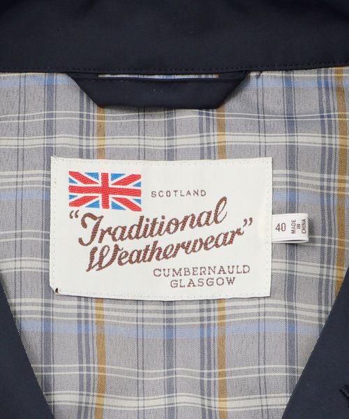 SHIPS JET BLUE（シップスジェットブルー）の「Traditional Weatherwear×SHIPS JET BLUE: 別注 DERBY HOOD コート◇（ステンカラーコート・メンズ・ベージュ/ネイビー/オレンジ/グリーン・40/38/36）」の13枚目の写真