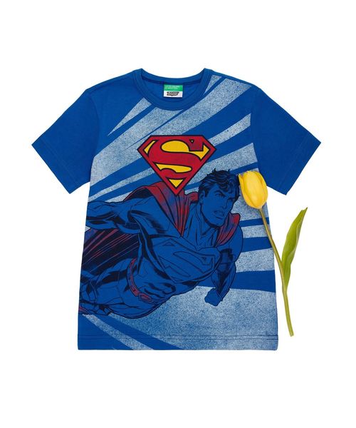 セール トップス Dcコミックスコラボ ジャスティス リーグtシャツ カットソー Tシャツ カットソー Benetton United Colors United Of Of Benetton ベネトンユナイテッドカラーズオブベネトン のファッション