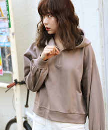 apres jour | ハーフジップフーディ【ZOZOTOWN限定アイテム】(パーカー)
