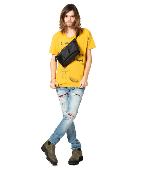 glamb(グラム)の「Dali nylon sacoche / ダリナイロンサコッシュ(ショルダーバッグ・メンズ・マルチ/ブラック・FREE)」の10枚目の写真