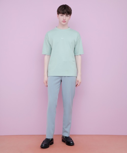 EMMA CLOTHES（エマクローズ）の「オーバーサイズポンチローマカットソー 1/2 sleeve (EMMA CLOTHES)（Tシャツ/カットソー・メンズ・ブラック/ベージュ/グレー/オフホワイト/グリーン系その他・FREE）」の22枚目の写真
