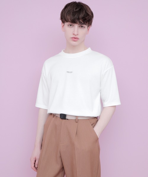 EMMA CLOTHES（エマクローズ）の「オーバーサイズポンチローマカットソー 1/2 sleeve (EMMA CLOTHES)（Tシャツ/カットソー・メンズ・ブラック/ベージュ/グレー/オフホワイト/グリーン系その他・FREE）」の19枚目の写真
