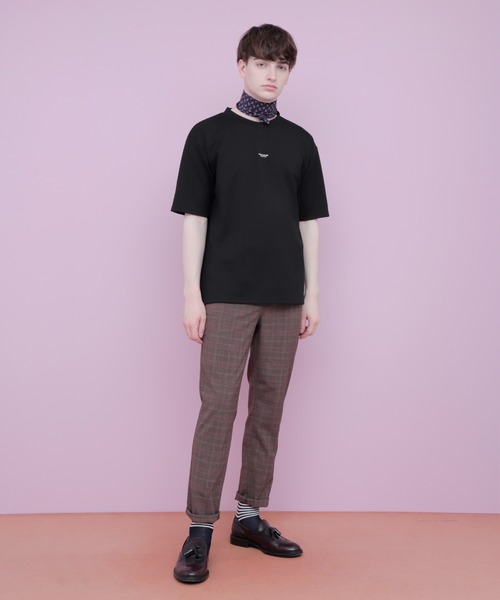 EMMA CLOTHES（エマクローズ）の「オーバーサイズポンチローマカットソー 1/2 sleeve (EMMA CLOTHES)（Tシャツ/カットソー・メンズ・ブラック/ベージュ/グレー/オフホワイト/グリーン系その他・FREE）」の13枚目の写真