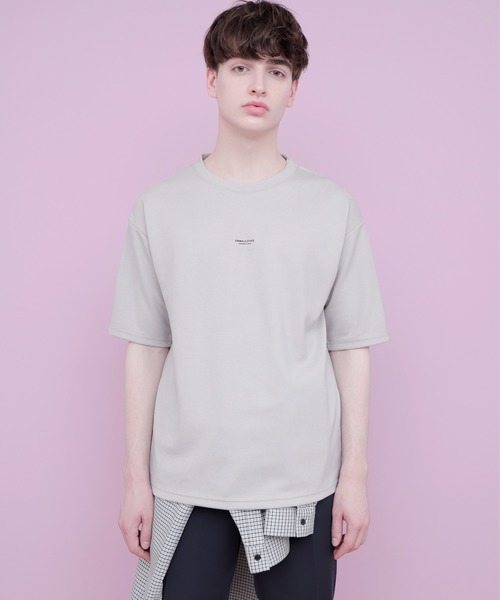EMMA CLOTHES（エマクローズ）の「オーバーサイズポンチローマカットソー 1/2 sleeve (EMMA CLOTHES)（Tシャツ/カットソー・メンズ・ブラック/ベージュ/グレー/オフホワイト/グリーン系その他・FREE）」の9枚目の写真