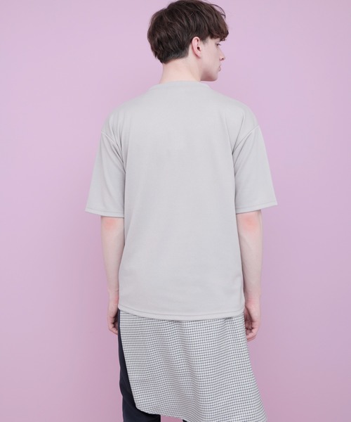 EMMA CLOTHES（エマクローズ）の「オーバーサイズポンチローマカットソー 1/2 sleeve (EMMA CLOTHES)（Tシャツ/カットソー・メンズ・ブラック/ベージュ/グレー/オフホワイト/グリーン系その他・FREE）」の8枚目の写真