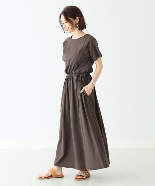 Demi Luxe Beams デミルクス ビームス の Demi Luxe Beams ハイツイスト天竺 ワンピース ワンピース Wear