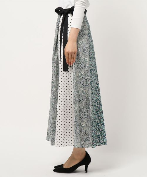 La TOTALITE(ラトータリテ)の「LIBERTY パネルスカート◆(スカート・レディース・ライトグリーン・36/38)」の17枚目の写真